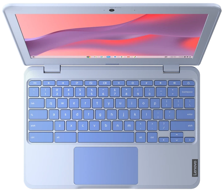 Ноутбук 11.6" Lenovo IdeaPad Slim 3 Chromebook 11IJL9 Intel Celeron N4500 RAM 4GB eMMC 64GB 11год батарея ChromeOS (UKR) - Уценка - изображение 2