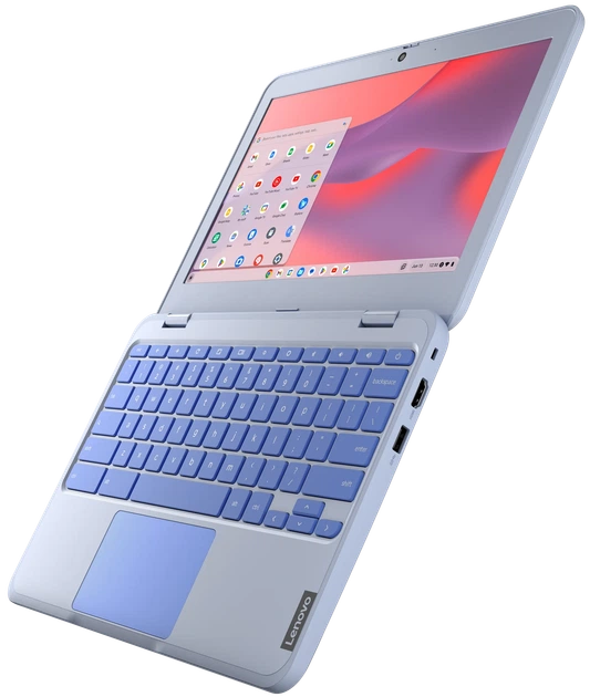 Ноутбук 11.6" Lenovo IdeaPad Slim 3 Chromebook 11IJL9 Intel Celeron N4500 RAM 4GB eMMC 64GB 11год батарея ChromeOS (UKR) - Уценка - изображение 4
