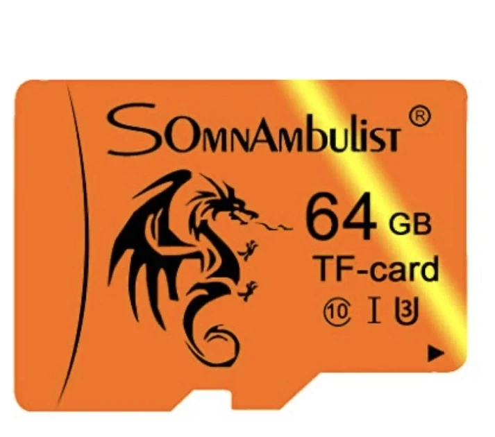 Карта памяти SomnAmbulist micro SD XC 64Gb U3 V30 A1 class 10 карта памяти кодак 64ГБ микросд microsdxc 4K 108 - изображение 2