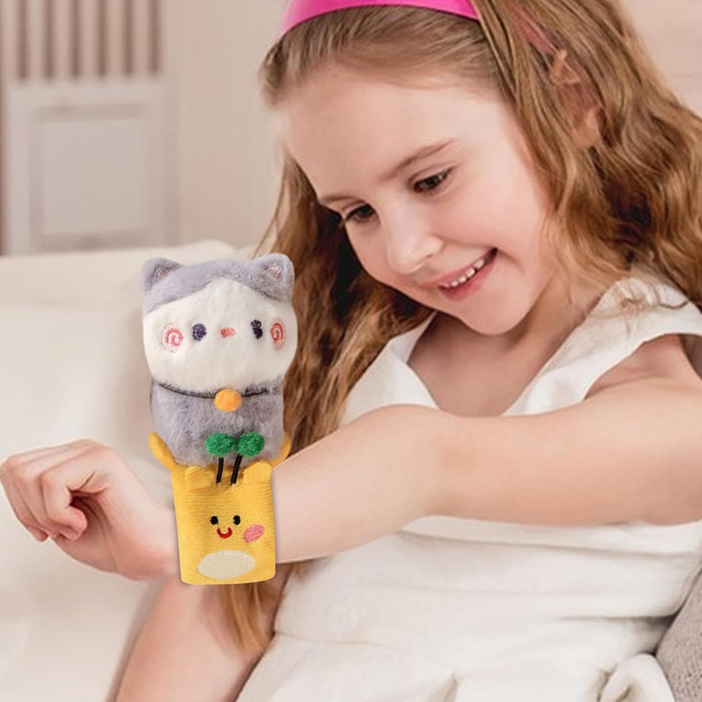 Мякая игрушка на руку кошка котенок браслет тренд тиктока Pikachu пикачу котик обнимашка - Фото 1 Мякая игрушка на руку кошка котенок браслет тренд тиктока Pikachu пикачу котик обнимашка - изображение 1