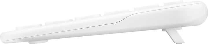 Клавіатура бездротова ASUS Marshmallow KW100 Bluetooth Iridescent White (90XB0880-BKB4F0) - зображення 6