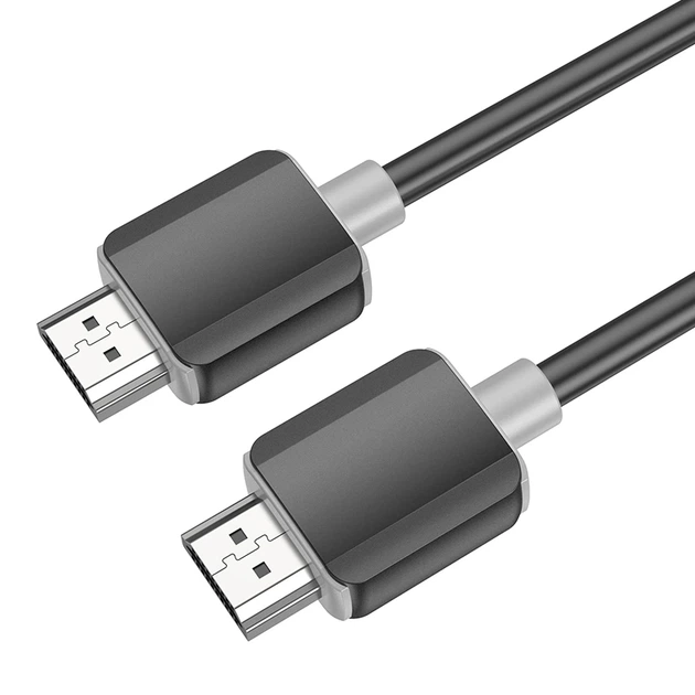 Кабель HOCO US08 HDTV 2.0 male-to-male 4K HD data cable(L=3M) Black - Фото 4 Кабель HOCO US08 HDTV 2.0 male-to-male 4K HD data cable(L=3M) Black - изображение 4