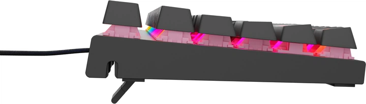 Klawiatura przewodowa Genesis Thor 303 TKL RGB Outemu Peach Silent Black (NKG-2155) - obraz 7