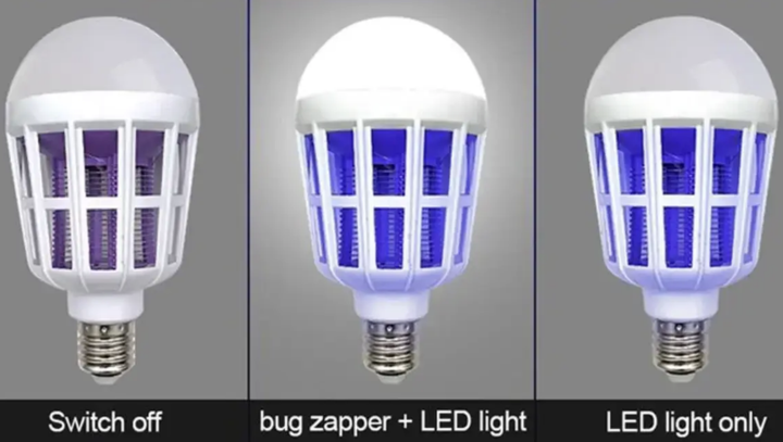 Антимоскітна лампа-світильник Mosquito Killer Lamp - зображення 9