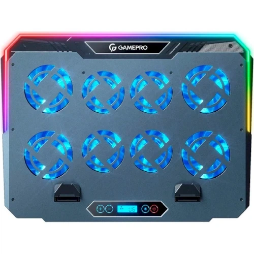 Подставка для ноутбука до 17" GamePro CP1040, Black - Фото 2 Подставка для ноутбука до 17" GamePro CP1040, Black - изображение 2