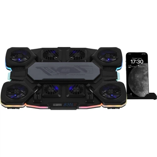 Подставка для ноутбука до 17.3" 2E GAMING CPG-012, Black (2E-CPG-012) - изображение 8