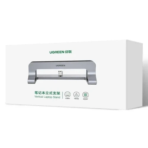 Подставка для ноутбука вертикальная Ugreen LP258, Metallic Grey (20471) - Фото 6 Подставка для ноутбука вертикальная Ugreen LP258, Metallic Grey (20471) - изображение 6