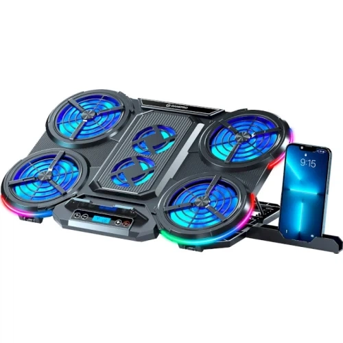 Подставка для ноутбука до 18" GamePro CP770, Black - Фото 1 Подставка для ноутбука до 18" GamePro CP770, Black - изображение 1