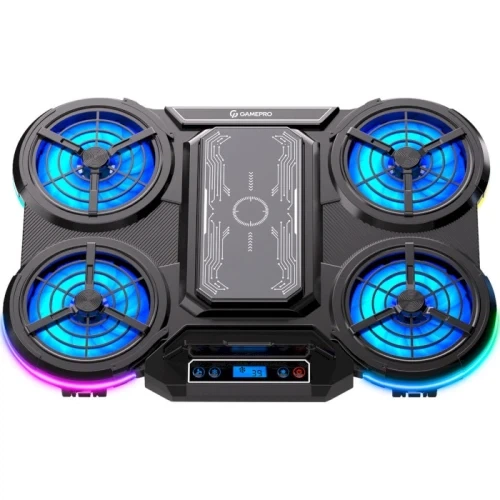 Подставка для ноутбука до 18" GamePro CP1450, Black - Фото 2 Подставка для ноутбука до 18" GamePro CP1450, Black - изображение 2