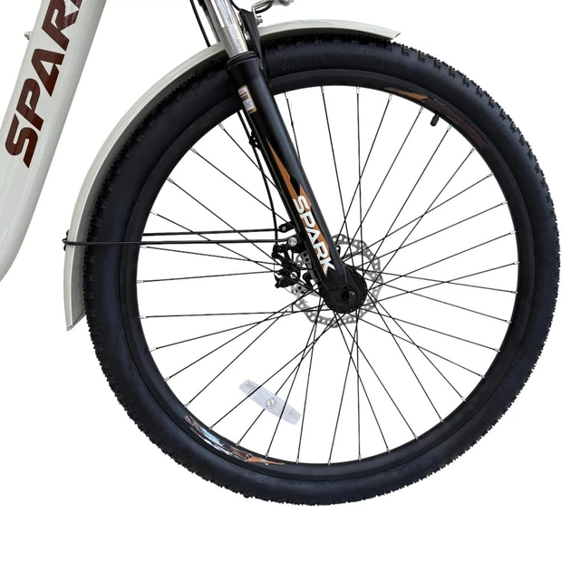 Электровелосипед SPARK E-CITY COMFORT 18`` 48V/500W/12,8Ah светло-серый - изображение 6