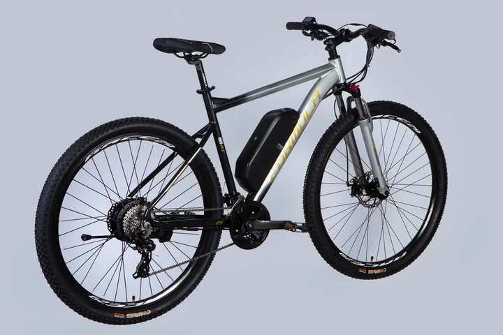 Велосипед с электроприводом 29" AL Formula eF-1 DD CS рама-21" 48В 12.5А*ч 500Вт серебристо-черный 2026 - Фото 3 Велосипед с электроприводом 29" AL Formula eF-1 DD CS рама-21" 48В 12.5А*ч 500Вт серебристо-черный 2026 - изображение 3
