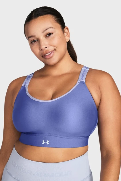 Жіночий фіолетовий топ UA Infinity Mid 2.0 Bra Under Armour L D-DD 1384123-561 - Фото 2 Жіночий фіолетовий топ UA Infinity Mid 2.0 Bra Under Armour L D-DD 1384123-561 - изображение 2