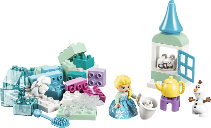 Конструктор LEGO DUPLO Disney Коробка для творчого конструювання Крижане серце з Ельзою й Олафом 37 деталей (10462) - зображення 2