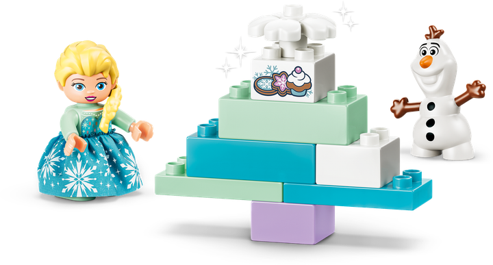 Конструктор LEGO DUPLO Disney Коробка для творчого конструювання Крижане серце з Ельзою й Олафом 37 деталей (10462) - зображення 3