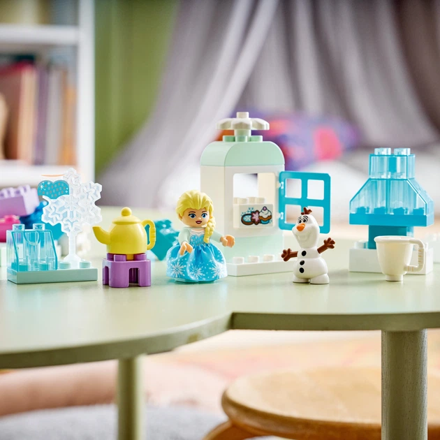 Конструктор LEGO DUPLO Disney Коробка для творчого конструювання Крижане серце з Ельзою й Олафом 37 деталей (10462) - зображення 6