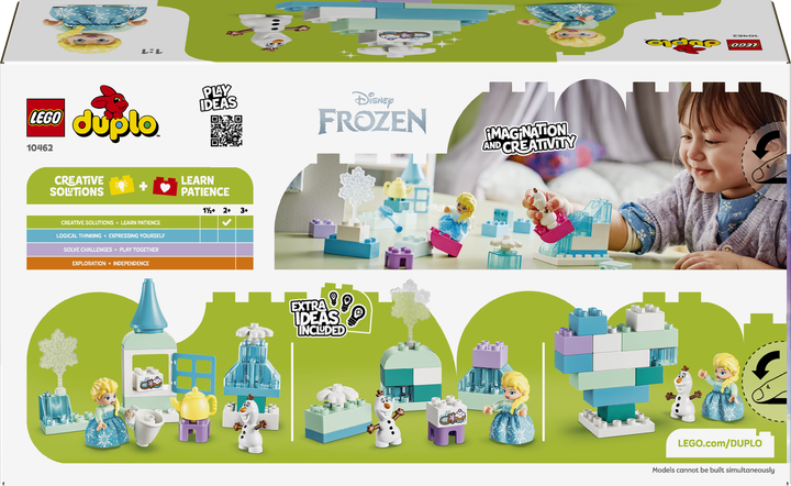 Конструктор LEGO DUPLO Disney Коробка для творчого конструювання Крижане серце з Ельзою й Олафом 37 деталей (10462) - зображення 9