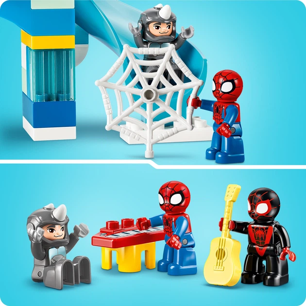 Конструктор LEGO DUPLO Disney Штаб-квартира команди Павука 65 деталей (10464) - зображення 8