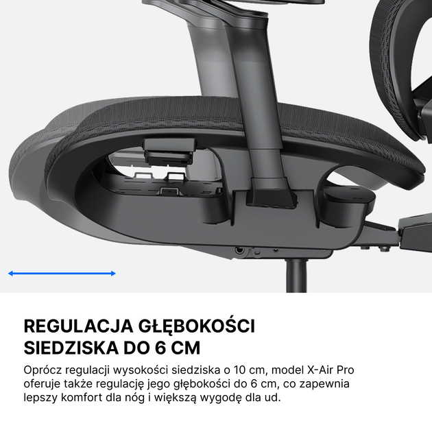 Fotel gamingowy Anda Seat X-Air Pro XL Mesh Space Black (AD-WY-01-BBB-B01) - Zdjęcie 16 Fotel gamingowy Anda Seat X-Air Pro XL Mesh Space Black (AD-WY-01-BBB-B01) - obraz 16