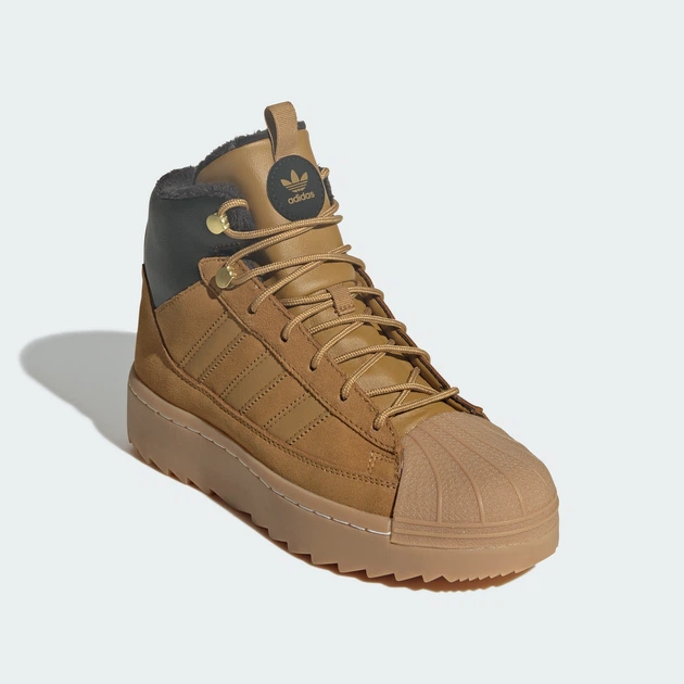 Дитячі Черевики Superstar Winterized Trek Kids adidas JQ0345 40 (40 EUR) коричневий (4068801044896) - Фото 5 Дитячі Черевики Superstar Winterized Trek Kids adidas JQ0345 40 (40 EUR) коричневий (4068801044896) - зображення 5