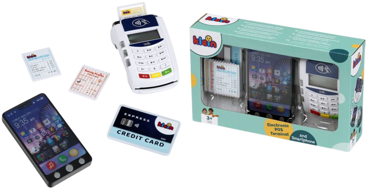 Terminal platniczy dla dzieci Klein ze smartfonem 7274 (4009847072740) - obraz 2
