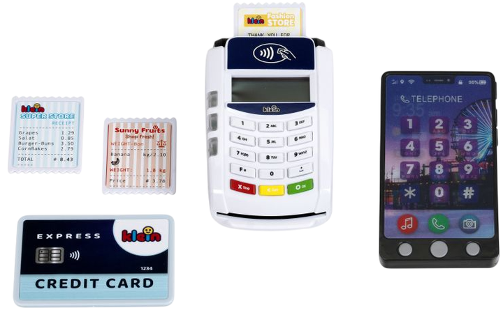 Terminal platniczy dla dzieci Klein ze smartfonem 7274 (4009847072740) - obraz 3