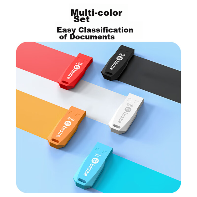 Флешка BIAZE UP018, 8 ГБ, USB 2.0, мини, 10 шт - изображение 7