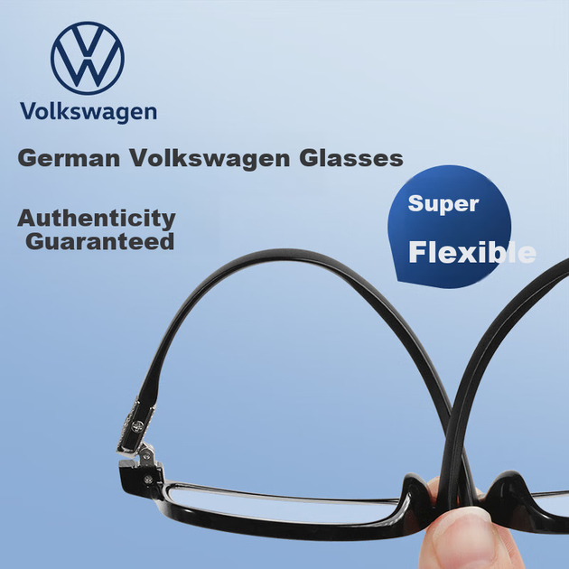 Volkswagen (Германия), мужские очки для чтения Volkswagen, высококачественные очки с защитой от синего света, оригинальный импортный подарок для родителей, W606-100 - изображение 5