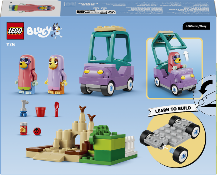 Конструктор LEGO Bluey Бабусі з Бінго та Блуї 80 деталей (11216) - зображення 9