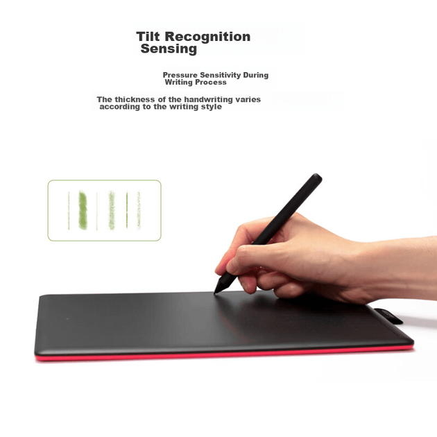 Цифровий планшет Wacom, блокнот для малювання, блокнот для письма, підключений до комп'ютера, електронна дошка для малювання, блокнот для письма для навчання та онлайн-занять, CTL-472/K1 - зображення 3