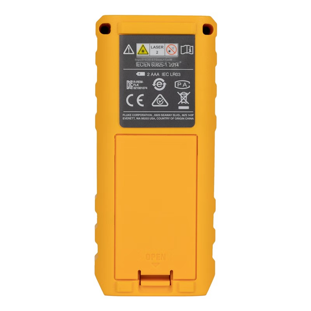Ручной лазерный дальномер FLUKE 404E-40m, инфракрасный измеритель расстояния, измерительный инструмент, электронная линейка, лазерная линейка. - изображение 6