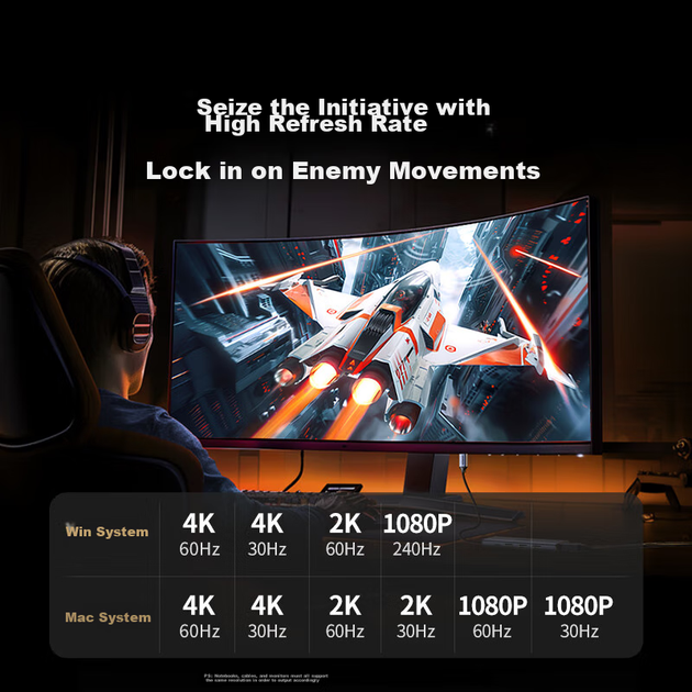Док-станція розширення UGREEN Type-C, концентратор 4K 60 Гц, багатопортовий USB-адаптер, конвертер HDMI 2.0 (жіночий), сумісний з ноутбуками Apple, комп'ютерами Mac, iPad Pro та смартфонами - изображение 5