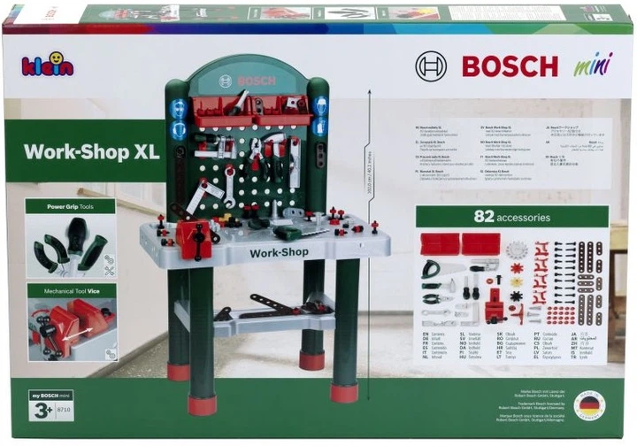 Warsztat zabawkowy Klein Bosch II 82 elementy 8710 (4009847087102) - obraz 6