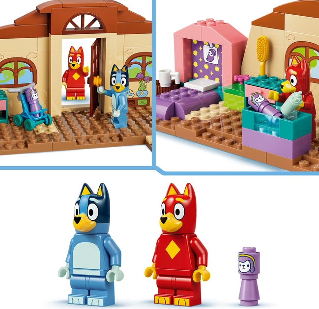 Конструктор LEGO Bluey Школа з Расті та Блуї 106 деталей (11221) - зображення 4