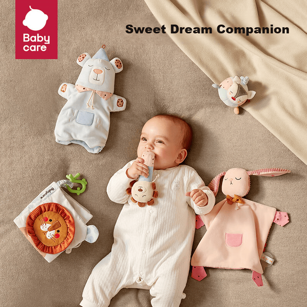Набор Babycare для новорожденных подарочный: кукла для сна, тканевая игрушка, 5 предметов - изображение 5
