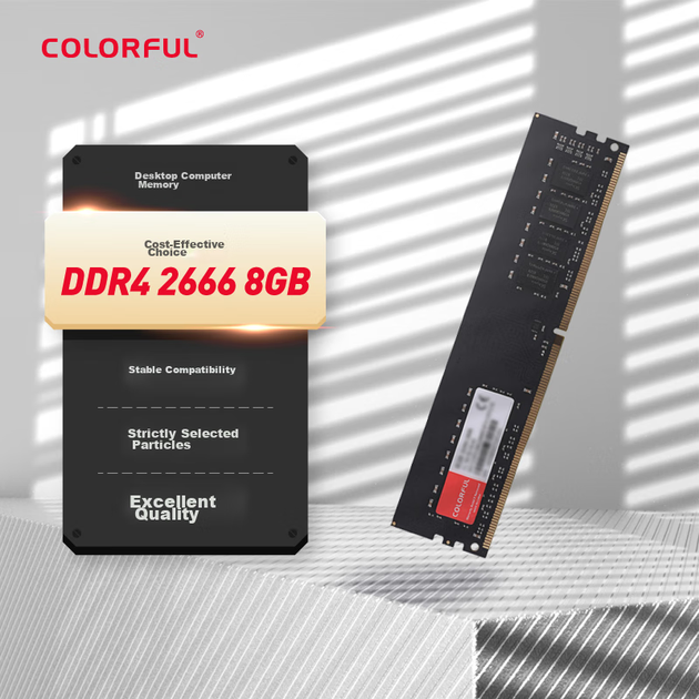 Оперативная память Colorful 8 ГБ DDR4 2666 для настольных компьютеров, серия BTA, совместимая с C19 OpenCLaw. - Фото 1 Оперативная память Colorful 8 ГБ DDR4 2666 для настольных компьютеров, серия BTA, совместимая с C19 OpenCLaw. - изображение 1