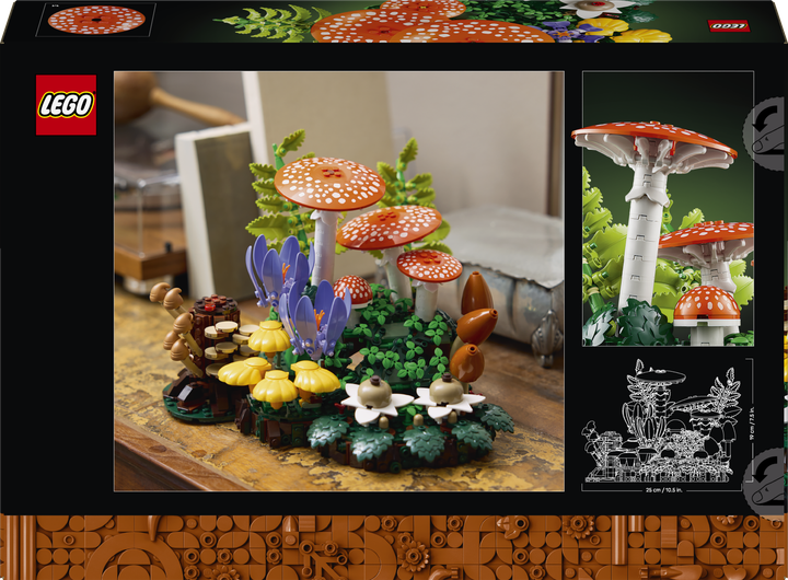 Конструктор LEGO Botanicals Лісові гриби 806 деталей (11505) - зображення 9