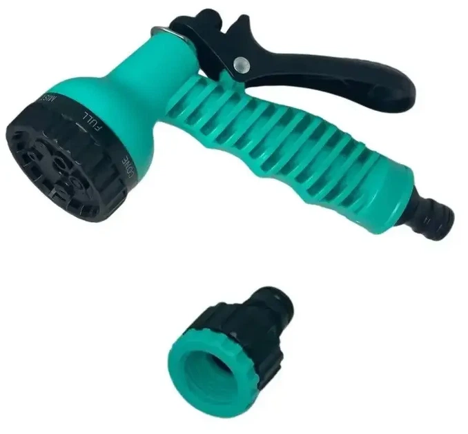 Шланг поливочный растягивающийся EXPANDABLE GARDEN HOSE 22.5м с распылителем 7 режимов - Фото 5 Шланг поливочный растягивающийся EXPANDABLE GARDEN HOSE 22.5м с распылителем 7 режимов - изображение 5