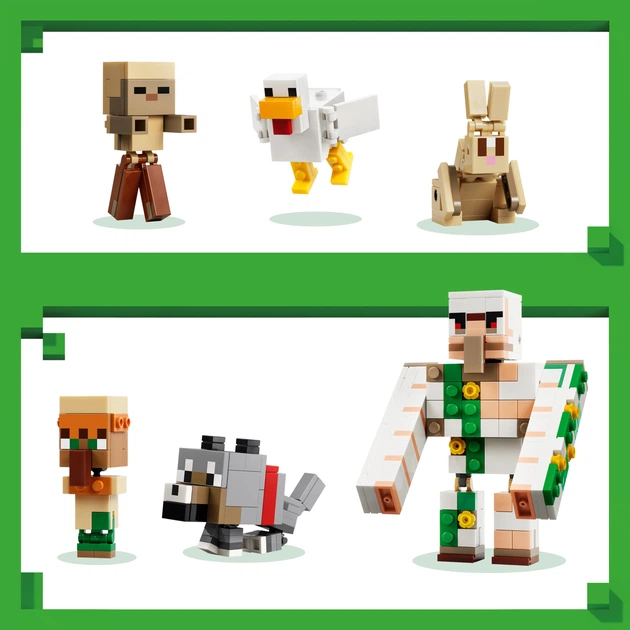 Конструктор LEGO Minecraft Курячий Жокей: атака в пустелі 428 деталей (21592) - зображення 4