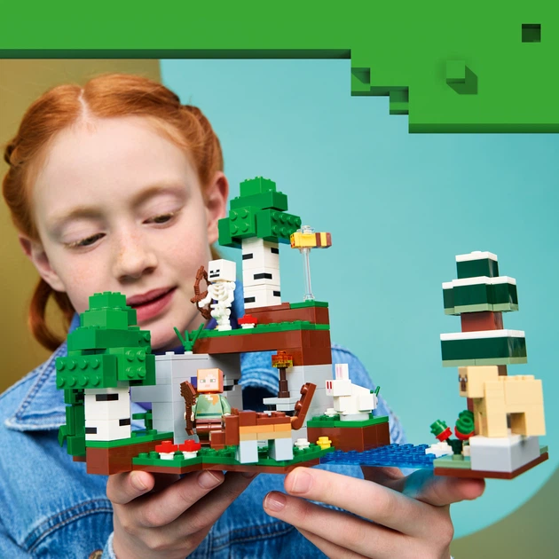 Конструктор LEGO Minecraft Пригода першої ночі 301 деталь (21593) - зображення 8