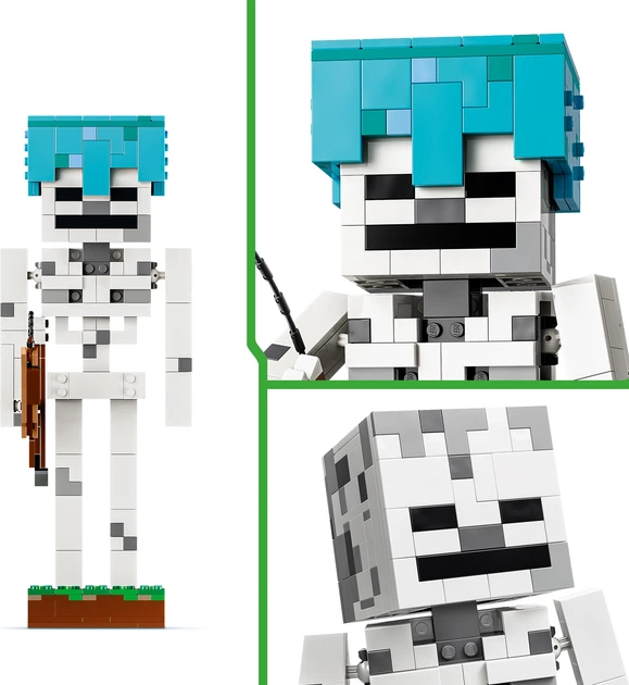 Конструктор LEGO Minecraft Скелет 502 деталі (21594) - зображення 4