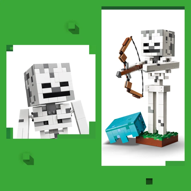 Конструктор LEGO Minecraft Скелет 502 деталі (21594) - зображення 5
