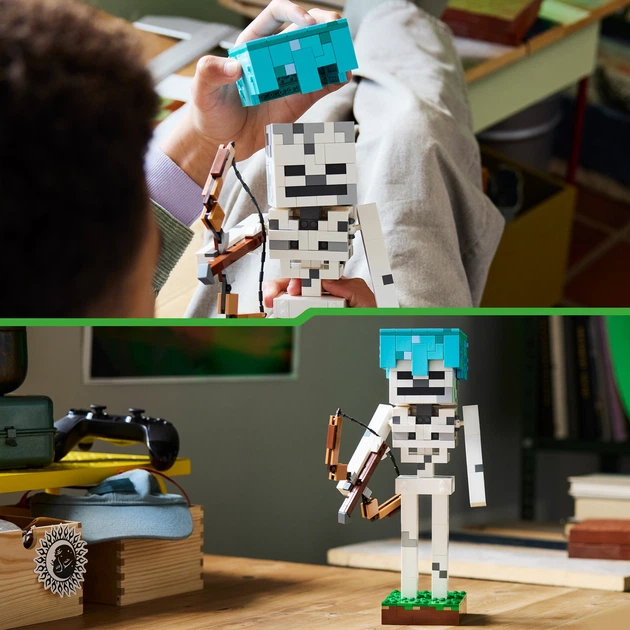 Конструктор LEGO Minecraft Скелет 502 деталі (21594) - зображення 7