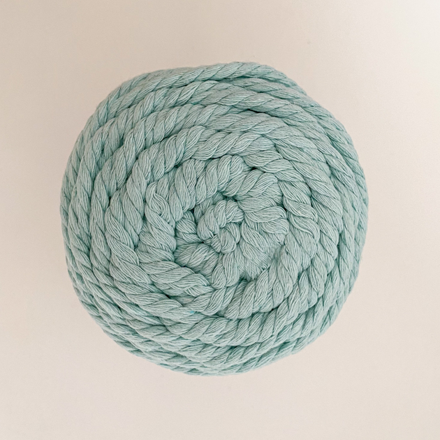 Шнур кручений для макраме YarnArt macrame rope 5мм бірюза 500г (№775) - изображение 3