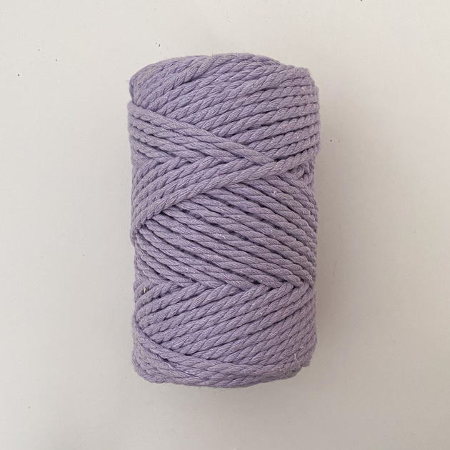 Шнур кручений YarnArt macrame rope 3мм фіалка 250г (№765) - изображение 4