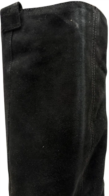 Kozaki damskie zamszowe Geox D26TYF00022-C9999 37.5 Czarne (8050036780744) (955555906570435) - Outlet - obraz 4