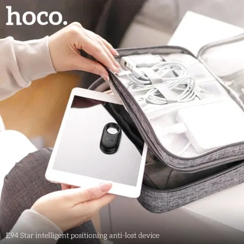 Поисковой брелок HOCO E94 Star Smart Anti-Lost Black с поддержкой Apple Find My - изображение 4