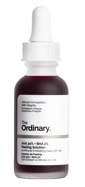 Кислотный пилинг для лица The Ordinary AHA 30% + BHA 2% Peeling Solution 30мл - изображение 2