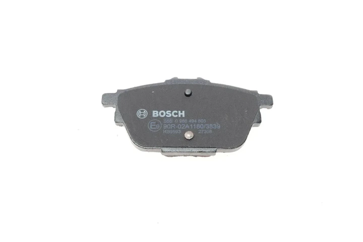 Комплект гальмівних колодок BOSCH 0986494805 Peugeot 308, 3008; Citroen C4; Opel Grandland X 1647874380, 1609000980, 1619791280 - Фото 2 Комплект гальмівних колодок BOSCH 0986494805 Peugeot 308, 3008; Citroen C4; Opel Grandland X 1647874380, 1609000980, 1619791280 - изображение 2