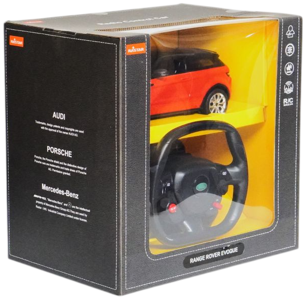 Samochód zdalnie sterowany Rastar Range Rover Evoque 1:14 Czerwony 47900-8 (6930751306875) - obraz 7