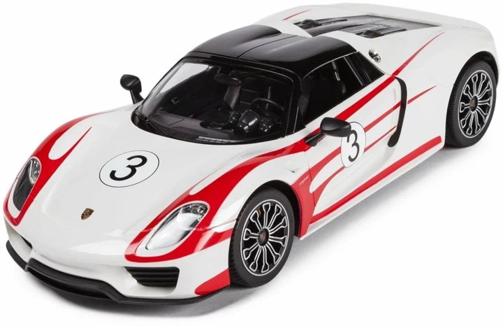 Samochód zdalnie sterowany Rastar Porsche 918 Spyder Weissach 1:14 70710 (6930751307841) - obraz 5